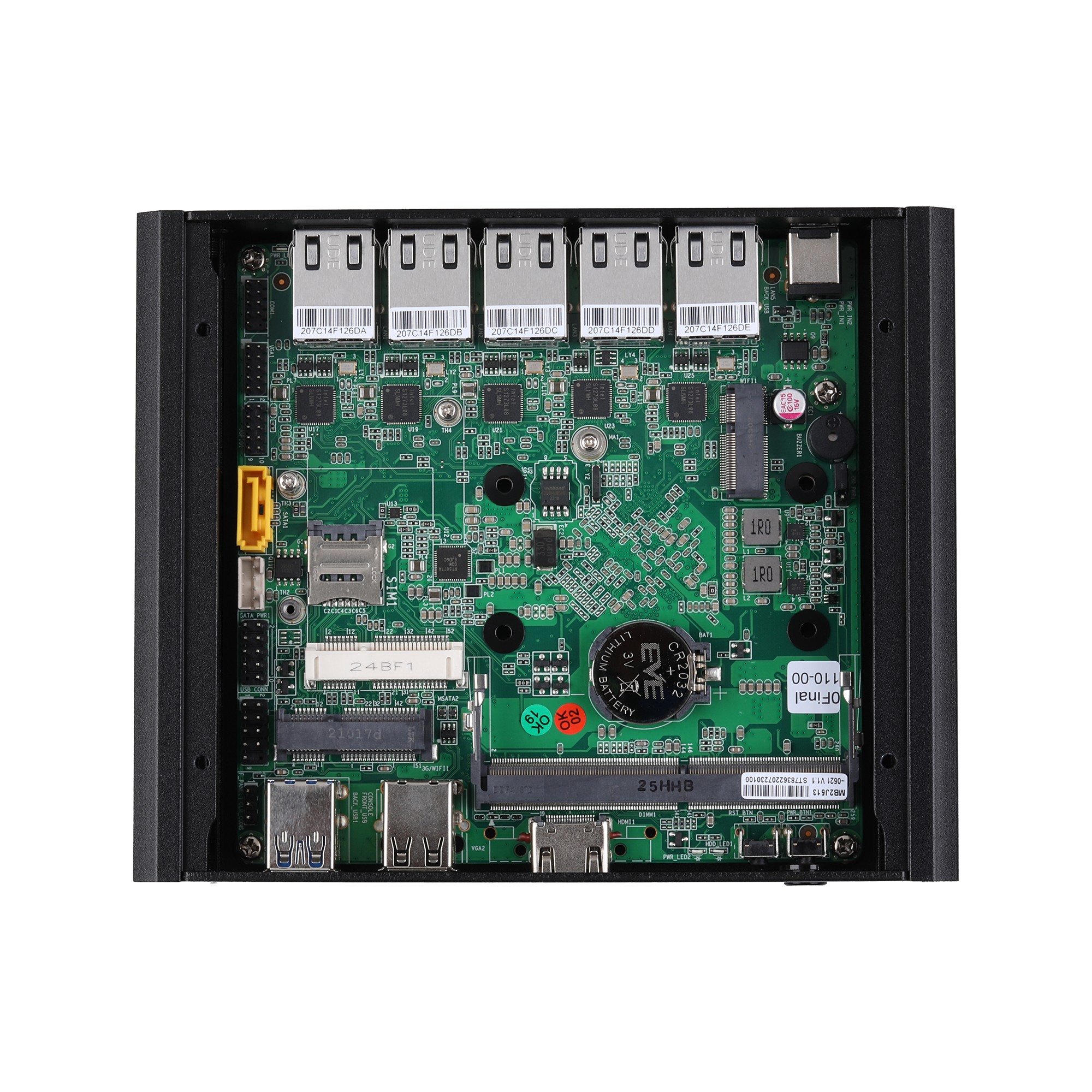 Qotom Q450P Core i5 Mini PC Dual Core up to 2.6 GHz 4GB RAM 128GB